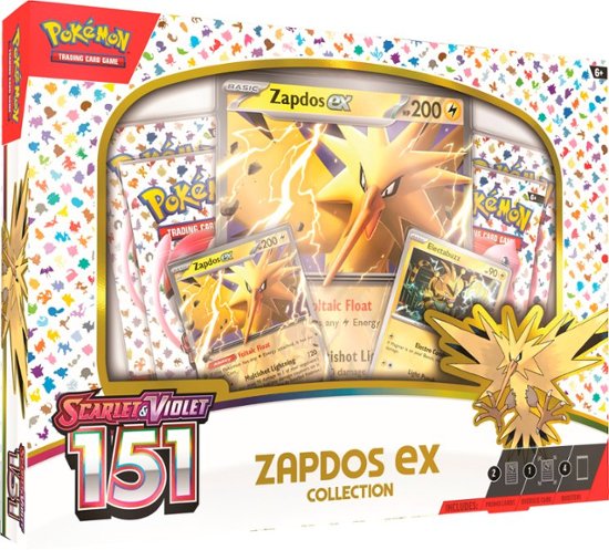 Pokemon 151 Zapdos Premium Collection Box