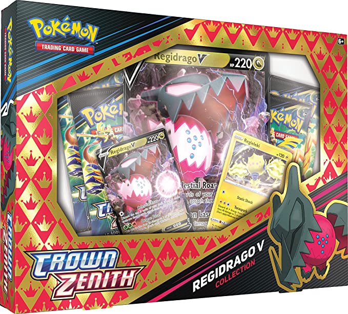 Pokémon Regidrago V Crown Zenith Collection